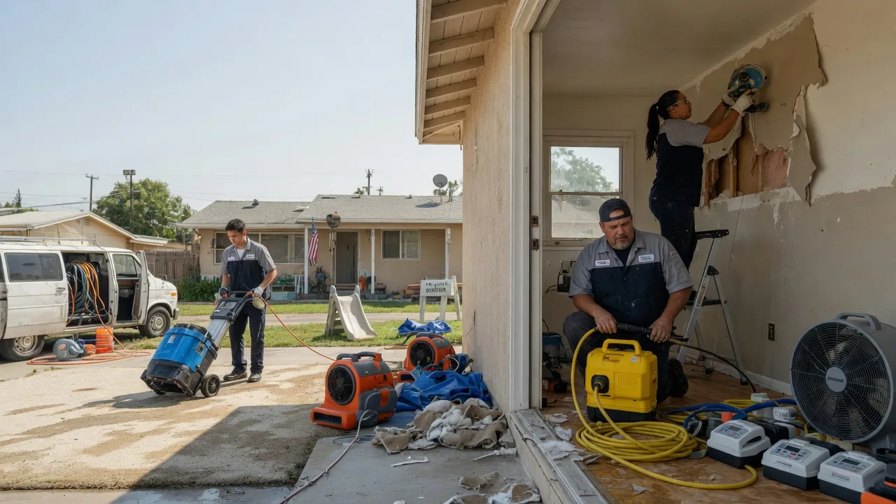 Water Damage Restoration in South English, IA near me